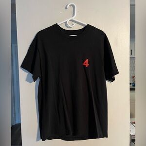 4 Hunnid Tee Logo Tee With Back Print